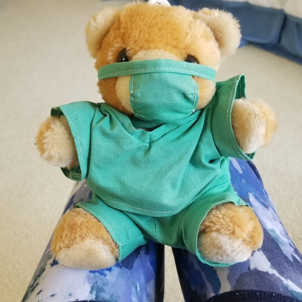 Love Terry Bear with MD Scrubs